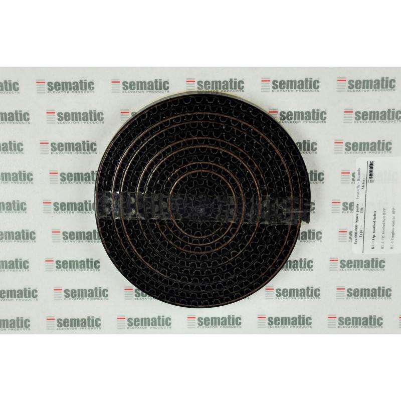 BL-C076AAGG-10000 | 1 X OPERATOR TOOTHED BELT "RPP" 8M-15MM (L=10000MM)